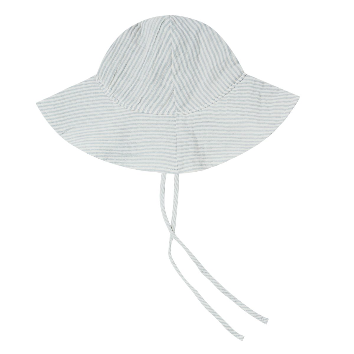 Floppy Hat | Blue Micro Stripe