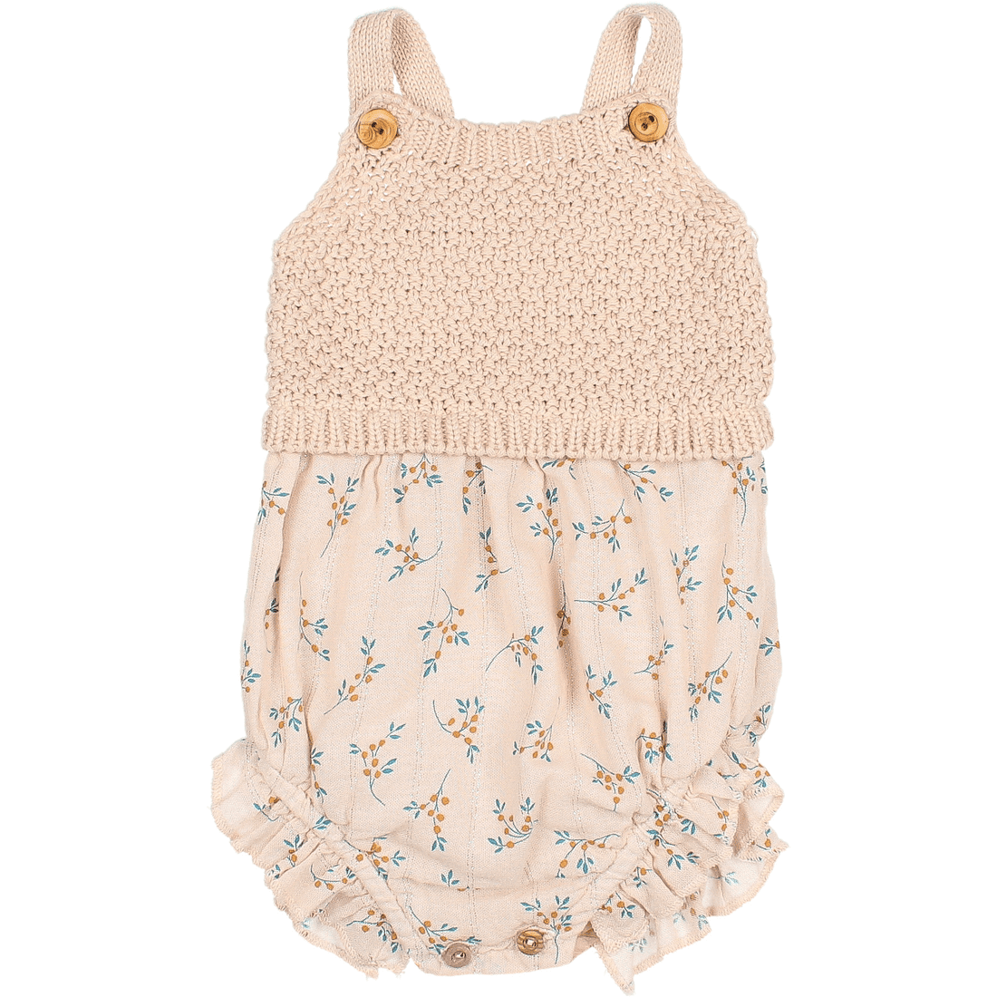 Floral Combi Romper | Rose