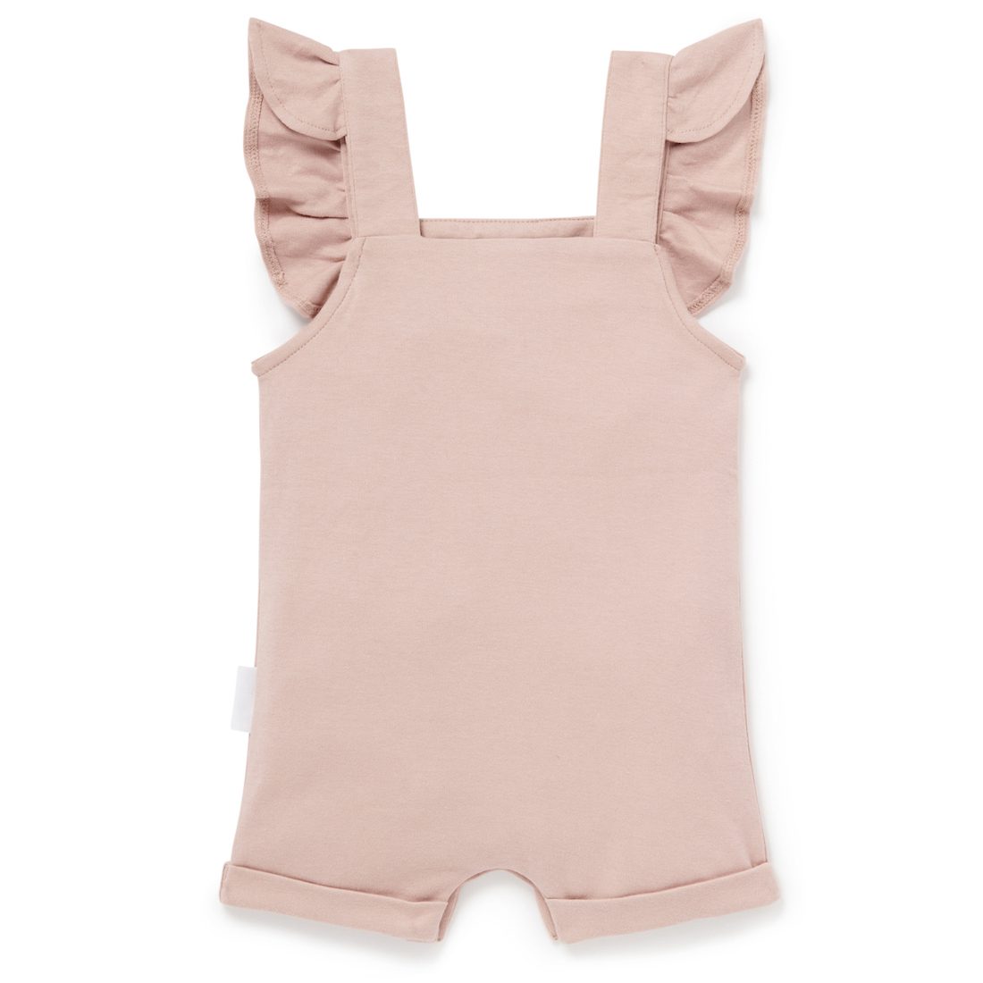 Floral Embroidered Overalls