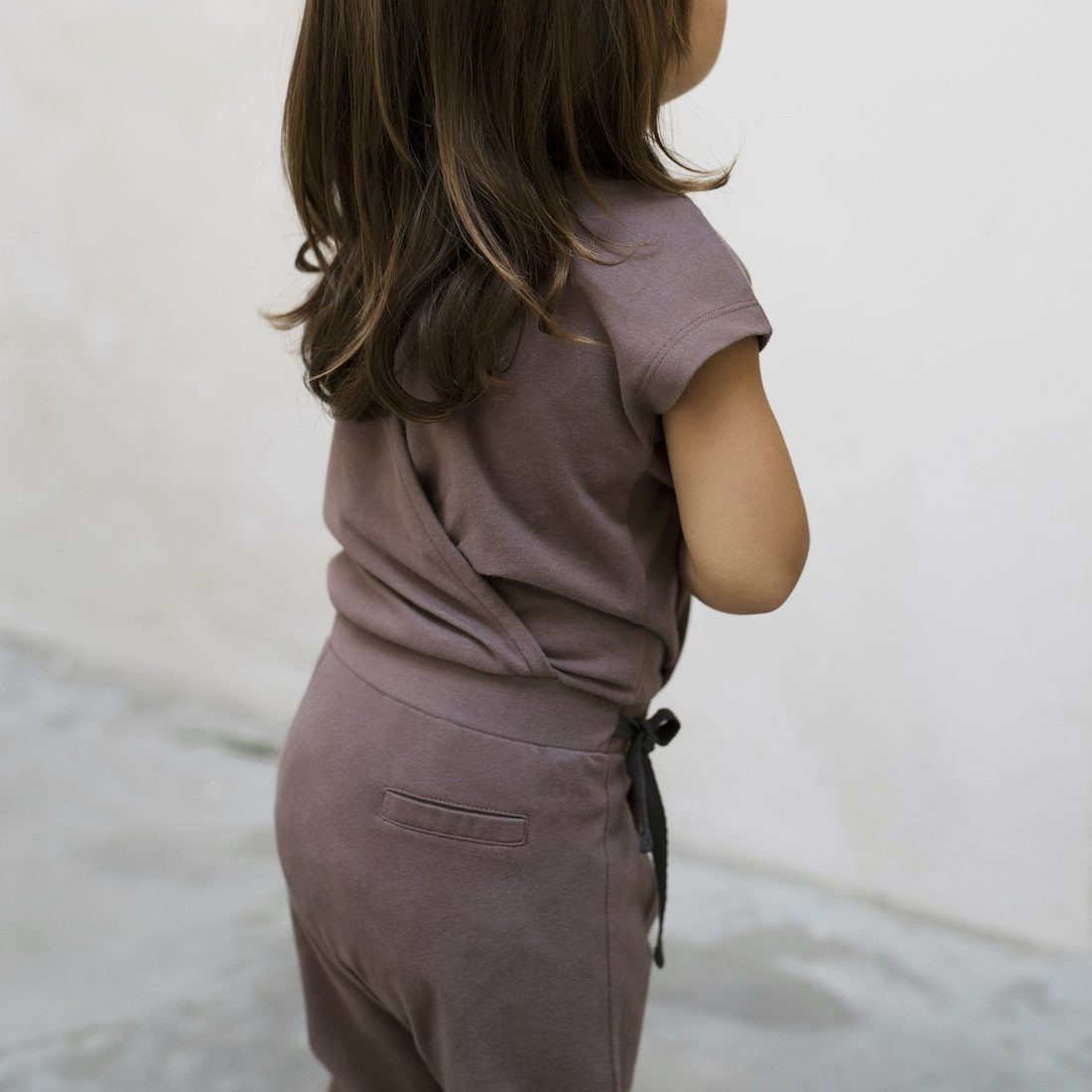 Fold Over Jumpsuit | Heather