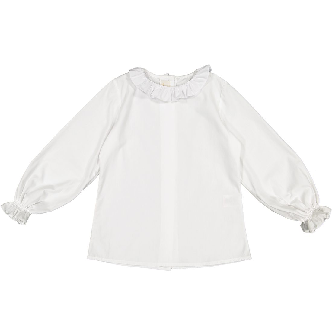 White Christmas Romper & Frilled Collar Top