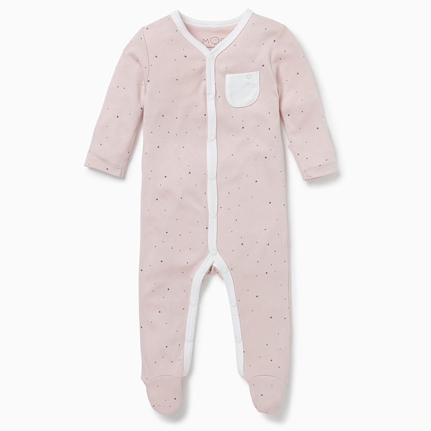 Front Opening Sleepsuit | Stardust