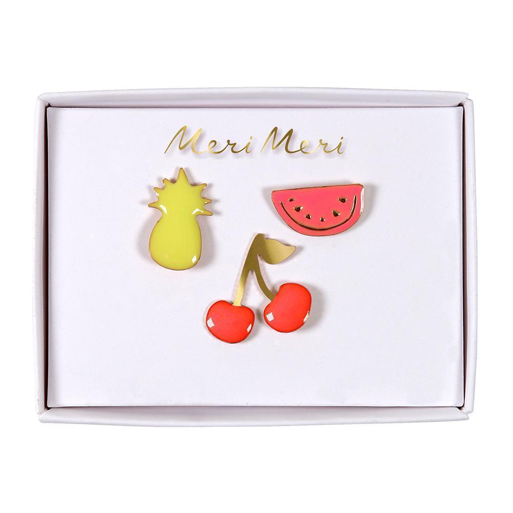 Fruit Enamel Pins