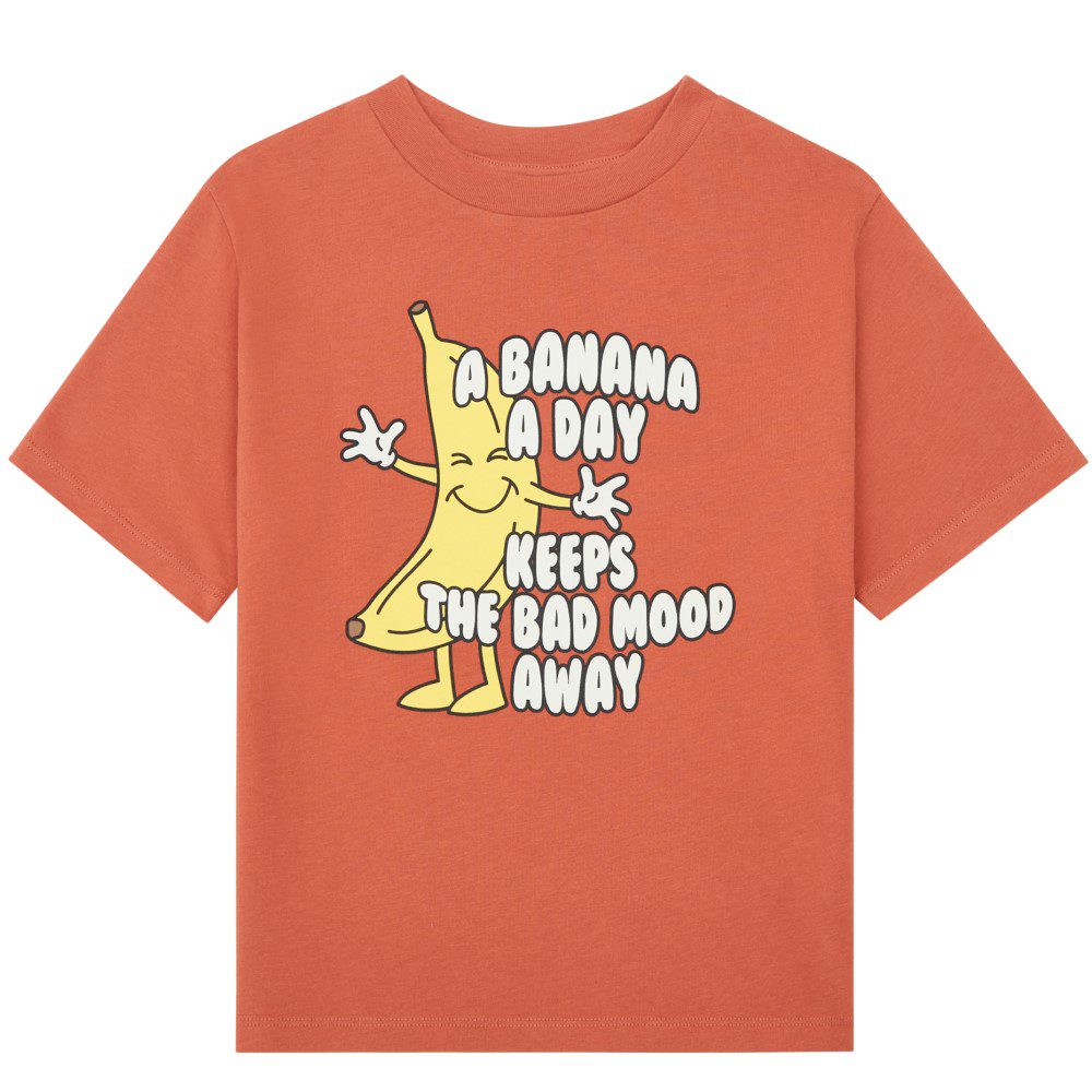 'A Banana A Day Keeps The Bad Mood Away' T-Shirt