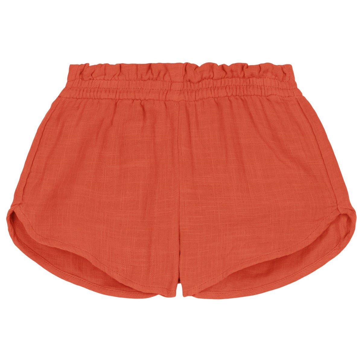 Orso T-Shirt & Georgette Shorts | Orange Stripes/Sunburnt Orange