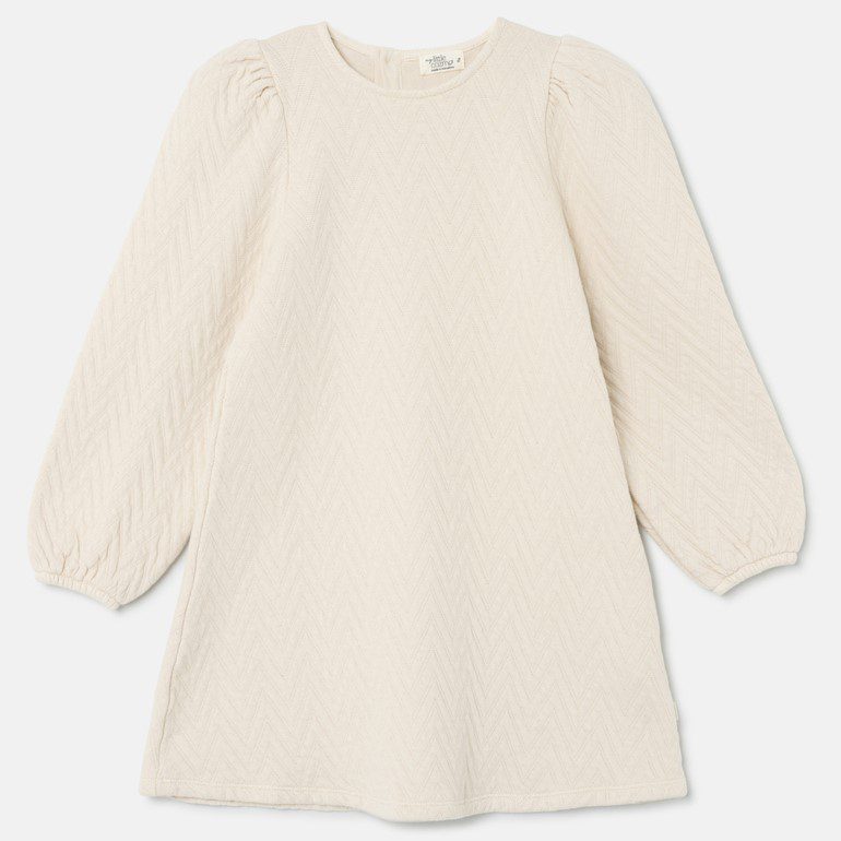 Quilted Zigzag Dress