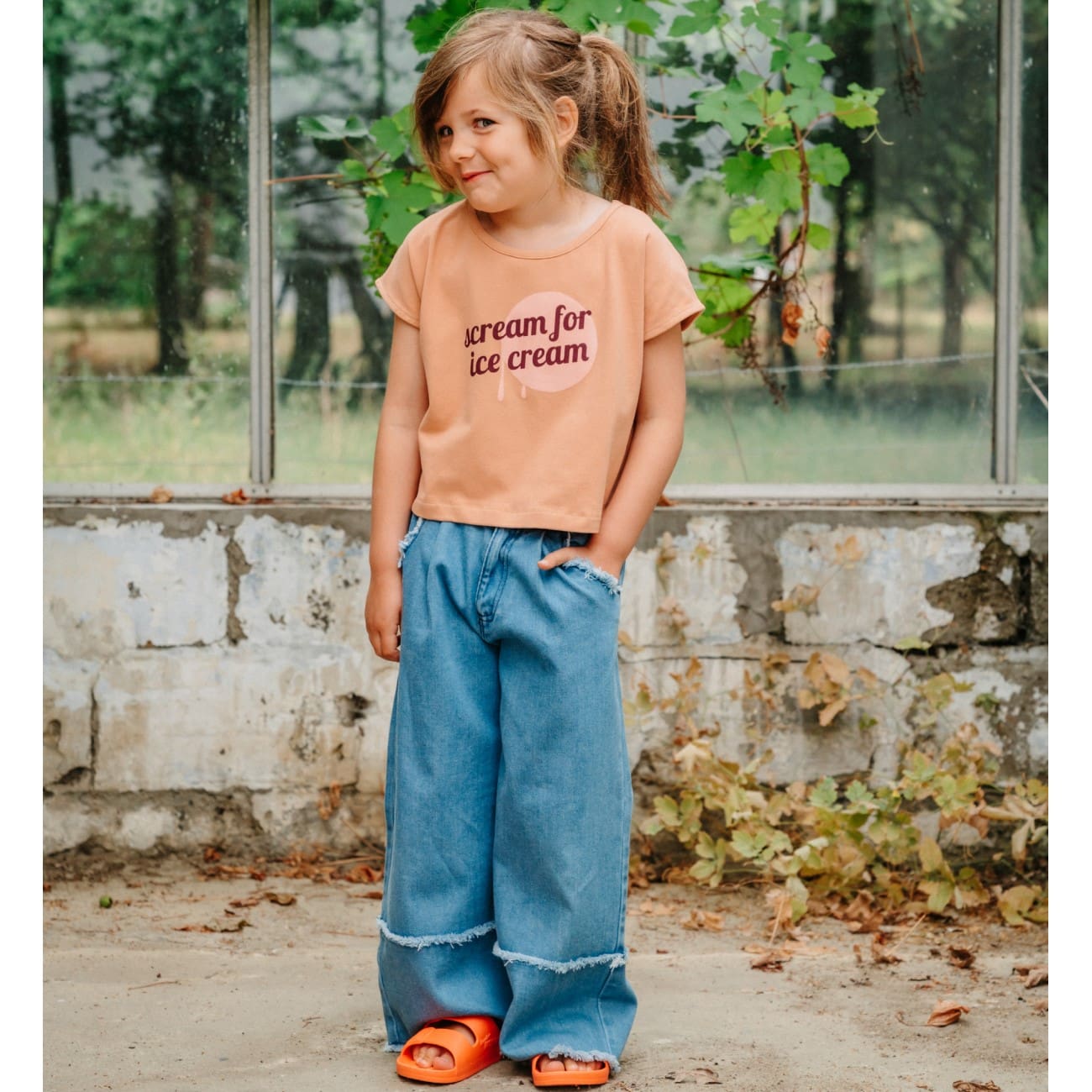 Goldie Tee | Gold Blush