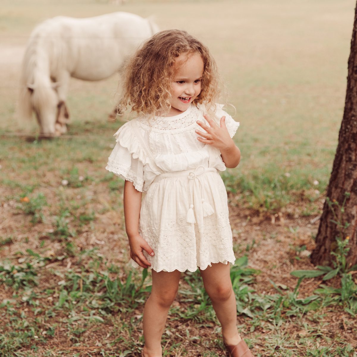 Off White Priya Blouse