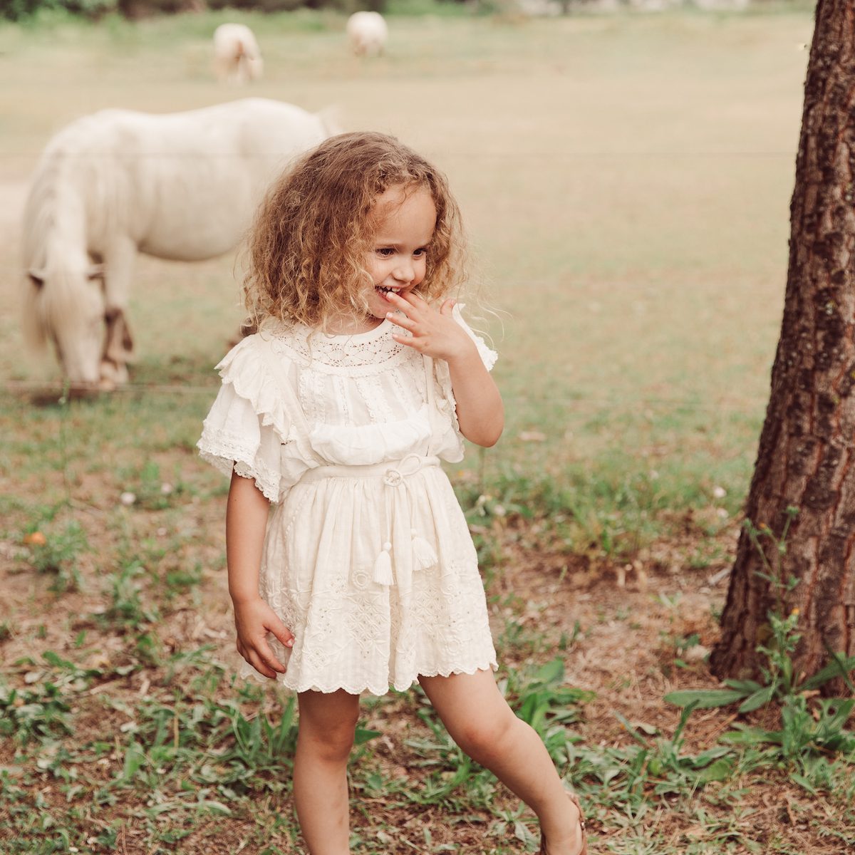 Off White Priya Blouse