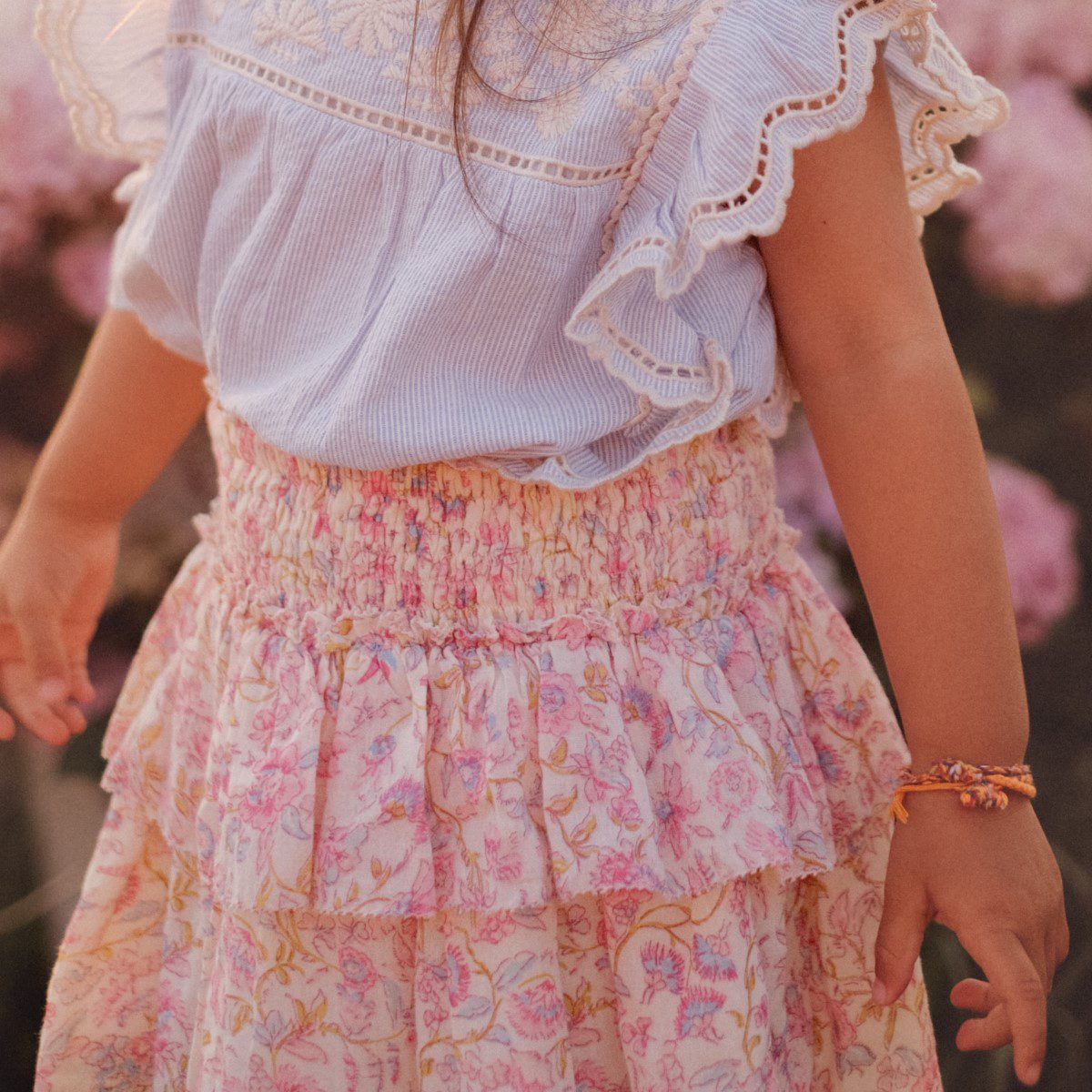 Roumia Skirt | Cream Padma Mudra