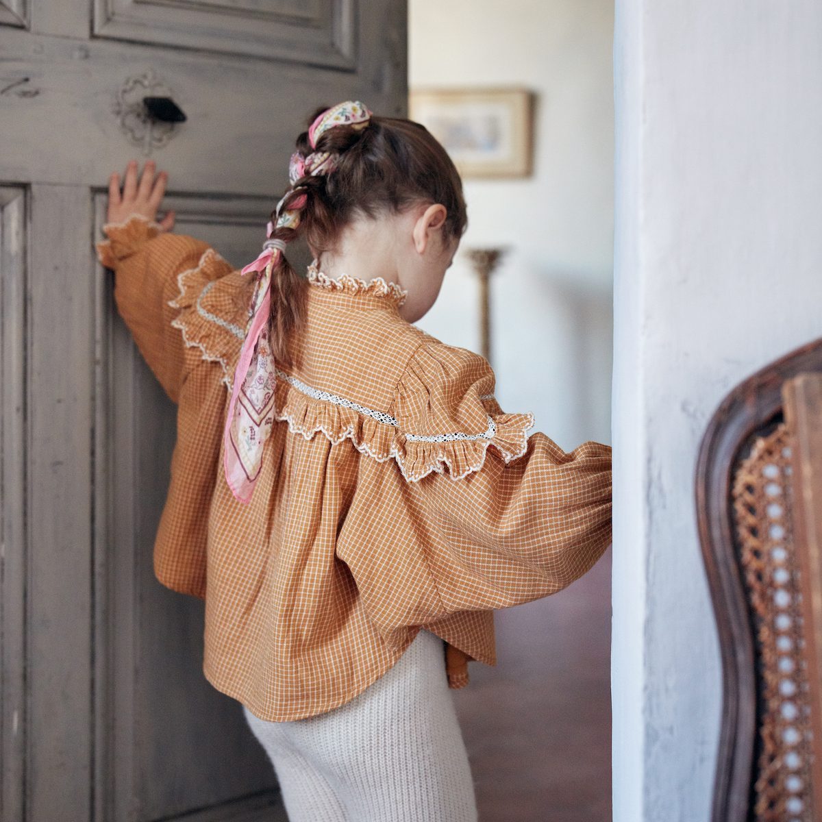 Nelia Blouse Cinnamon
