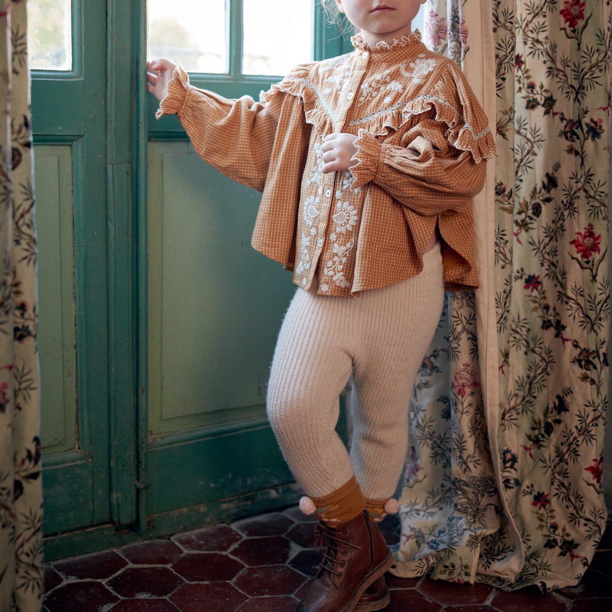 Nelia Blouse Cinnamon