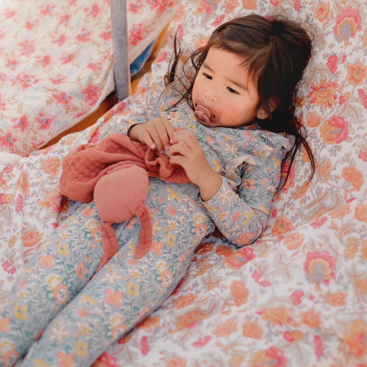 Water Flowers Linette Bathing Jumpsuit