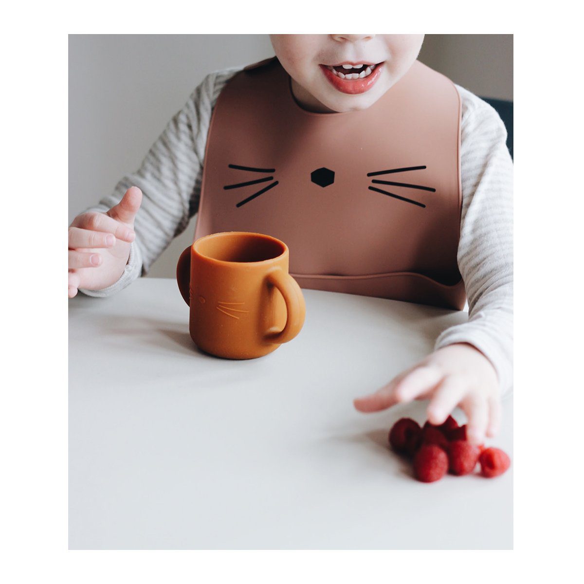 Gene Silicone Cup 2 Pack | Rabbit Dove Blue