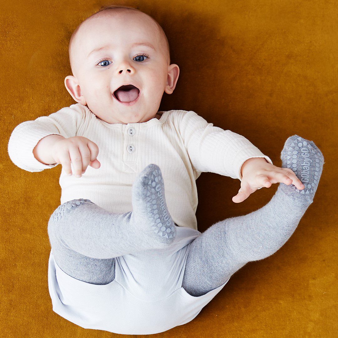 Crawling Tights | Grey Melange