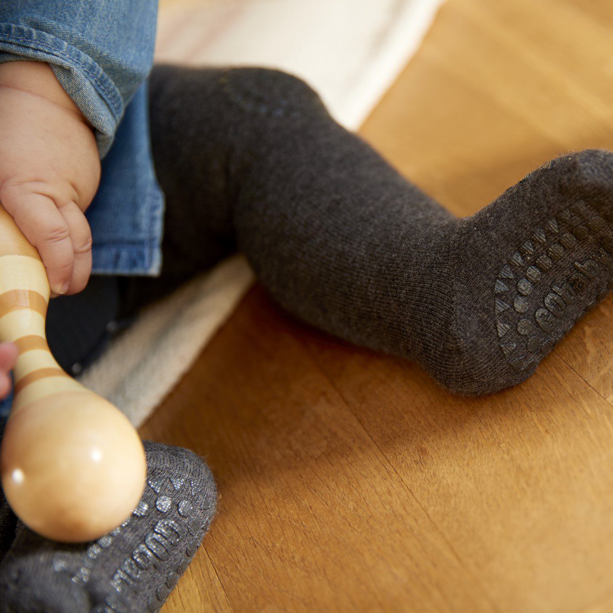 Crawling Tights | Dark Grey Melange