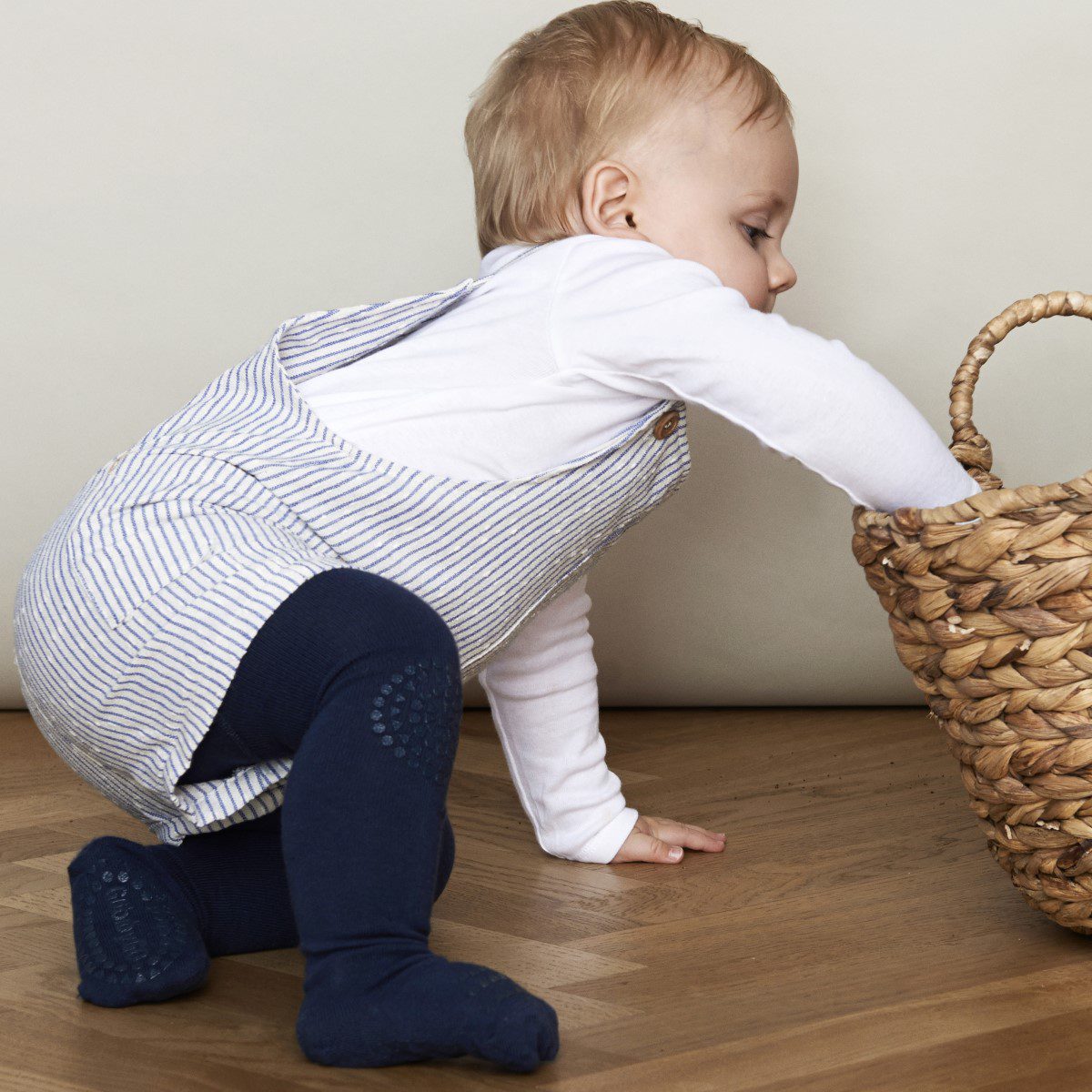 Crawling Tights | Navy Blue