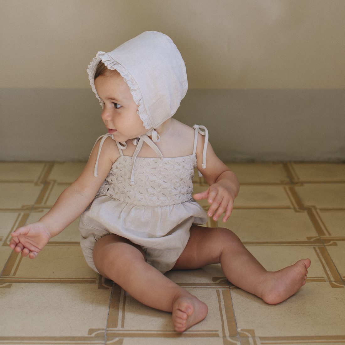 Grace Romper | Dusty Rose