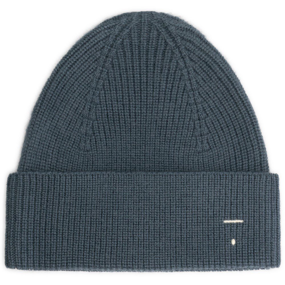 Knitted Beanie | Blue Grey