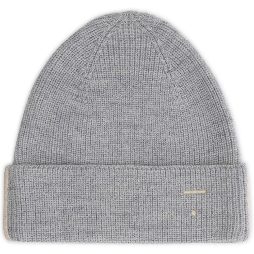 Baby Knitted Beanie |  Grey Melange