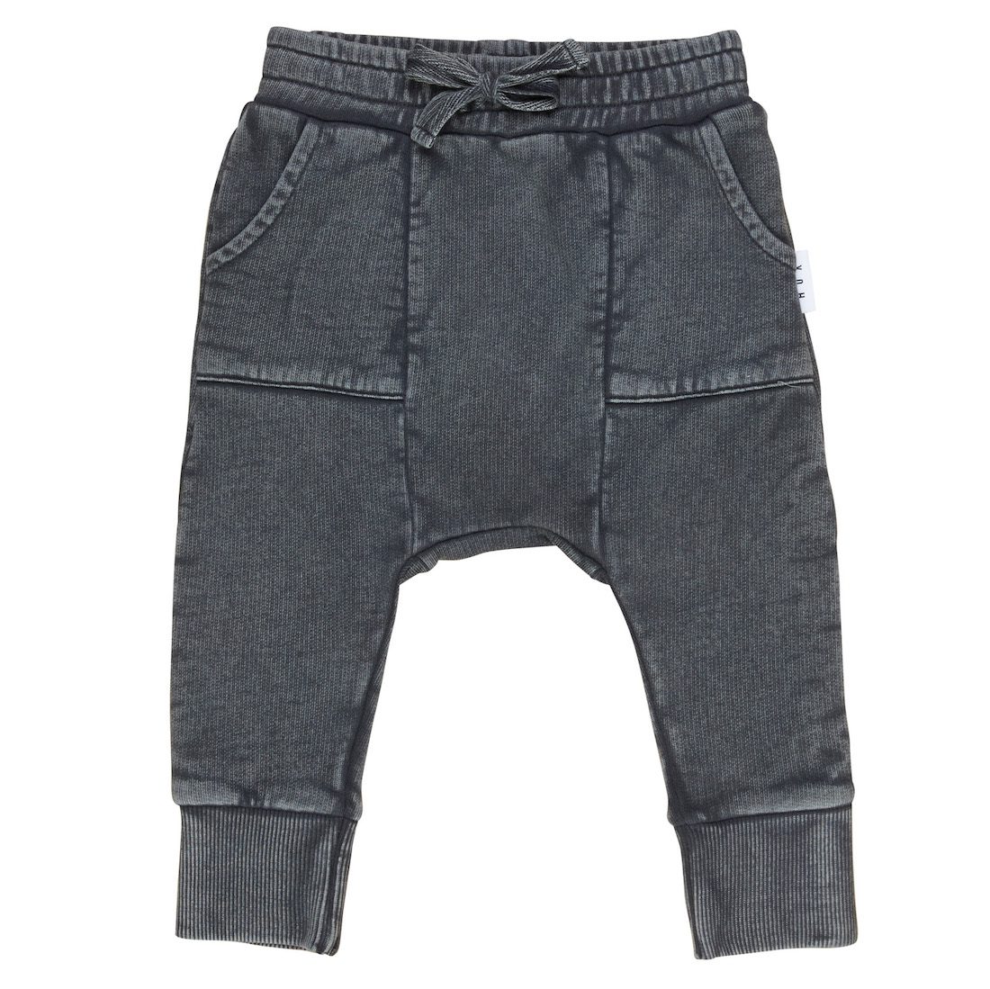 Charcoal Drop Crotch Pant