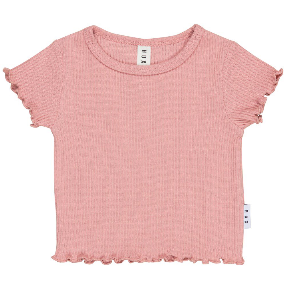 Dusty Rose Rib Tee
