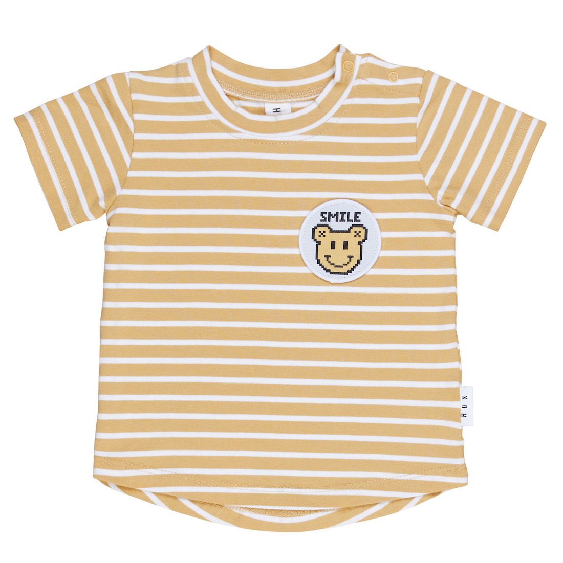 Digi Smile Stripe T-Shirt