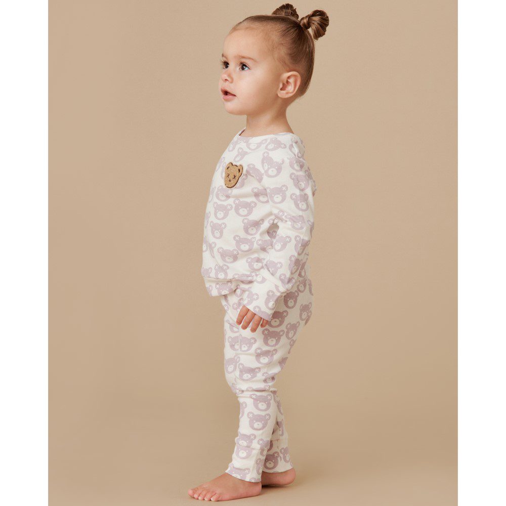 Huxbear PJ Set | Lavender
