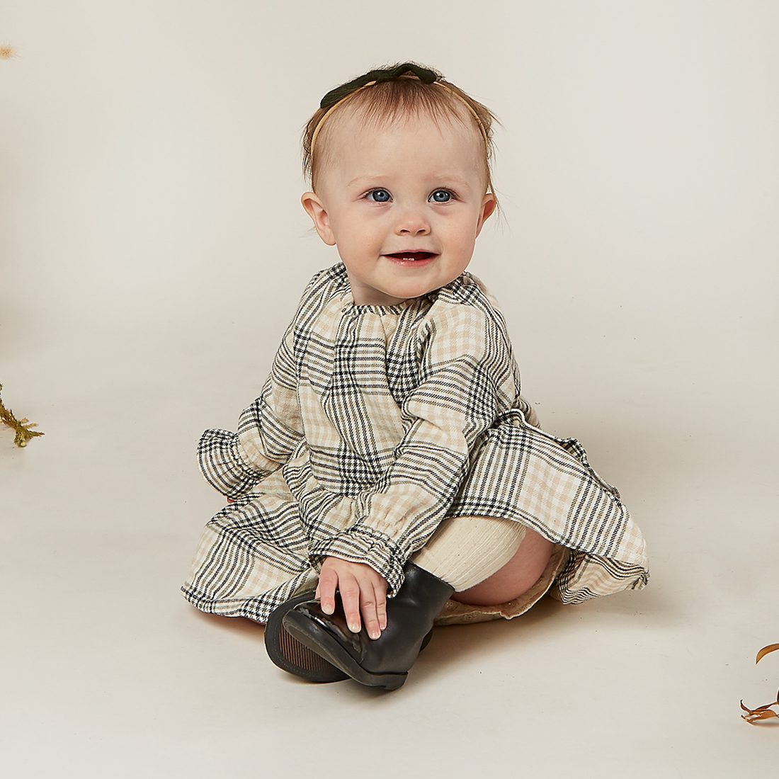 Hazel Dress | Forest Flannel