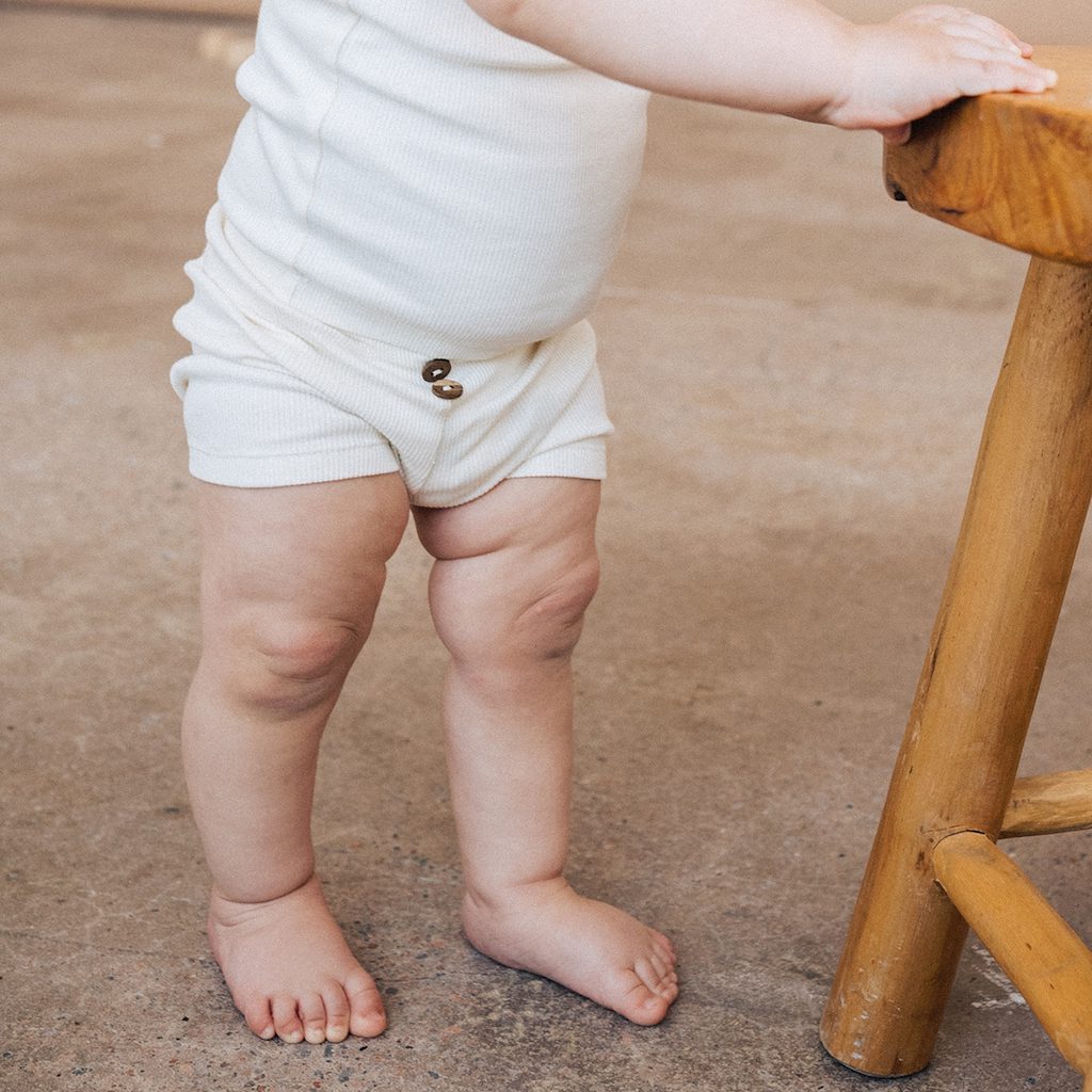 Henley Tank & Shorties | Vanilla