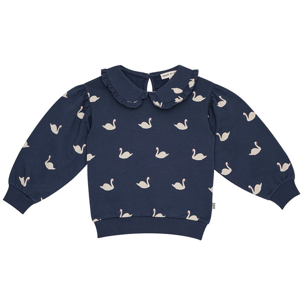 Balloon Collar Sweater | Blue Swans