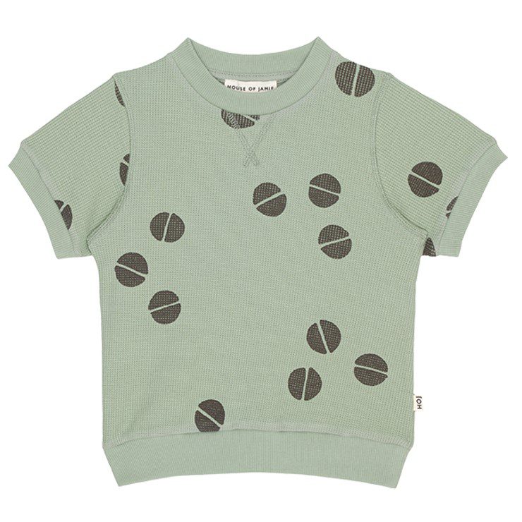 Crewneck Tee & Gym Shorts | Beans