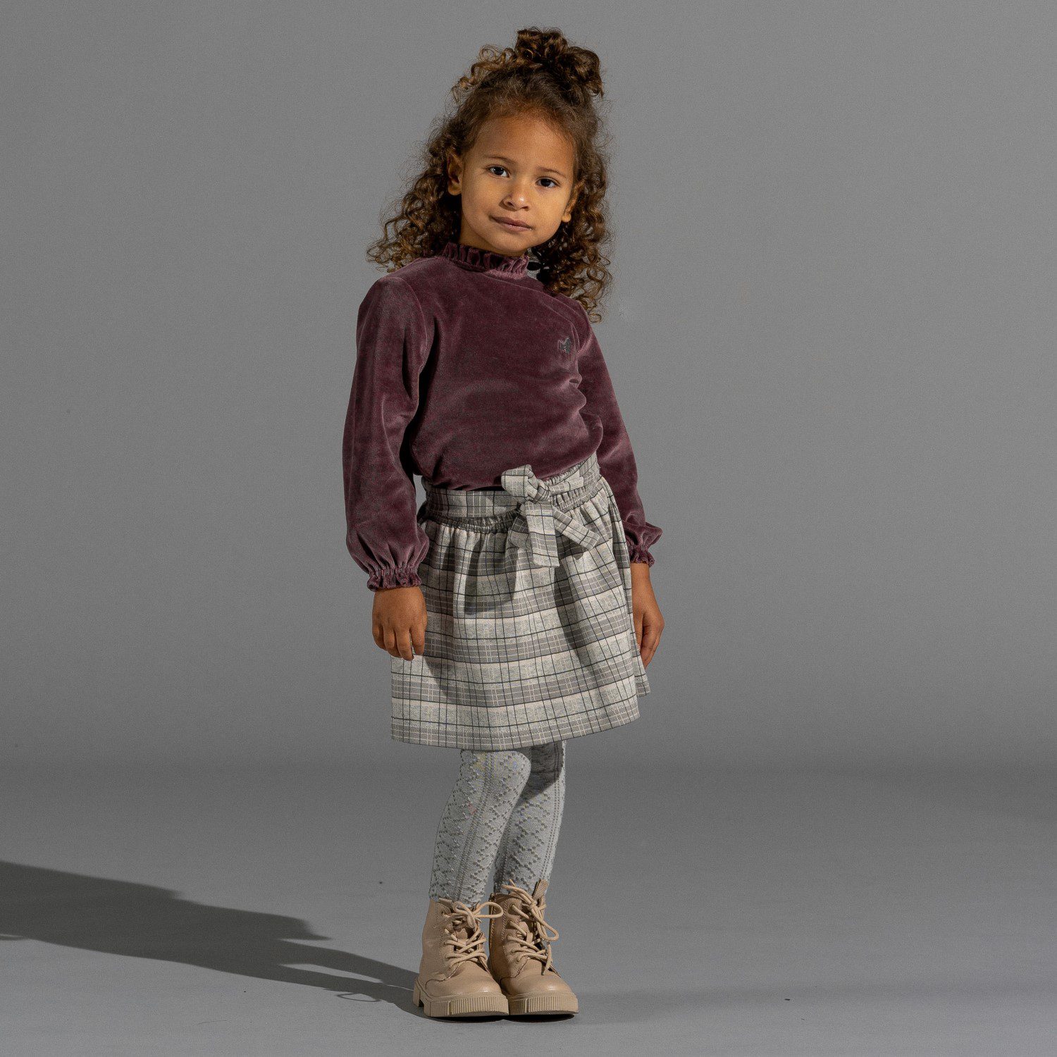 Mini Bow Skirt | Little Tartan