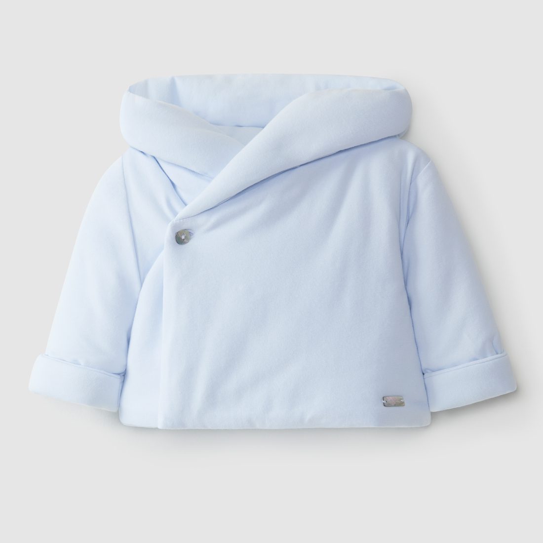 Padded Hooded Coat | Blue