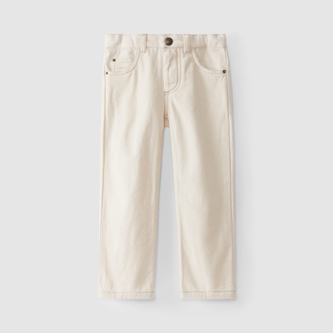 Plaid Flannel Shirt & Carded Twill Pants