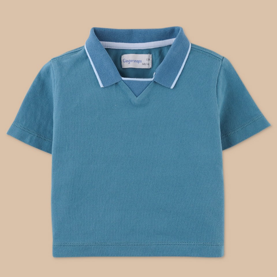 Baby Sandro Pique Polo Shirt