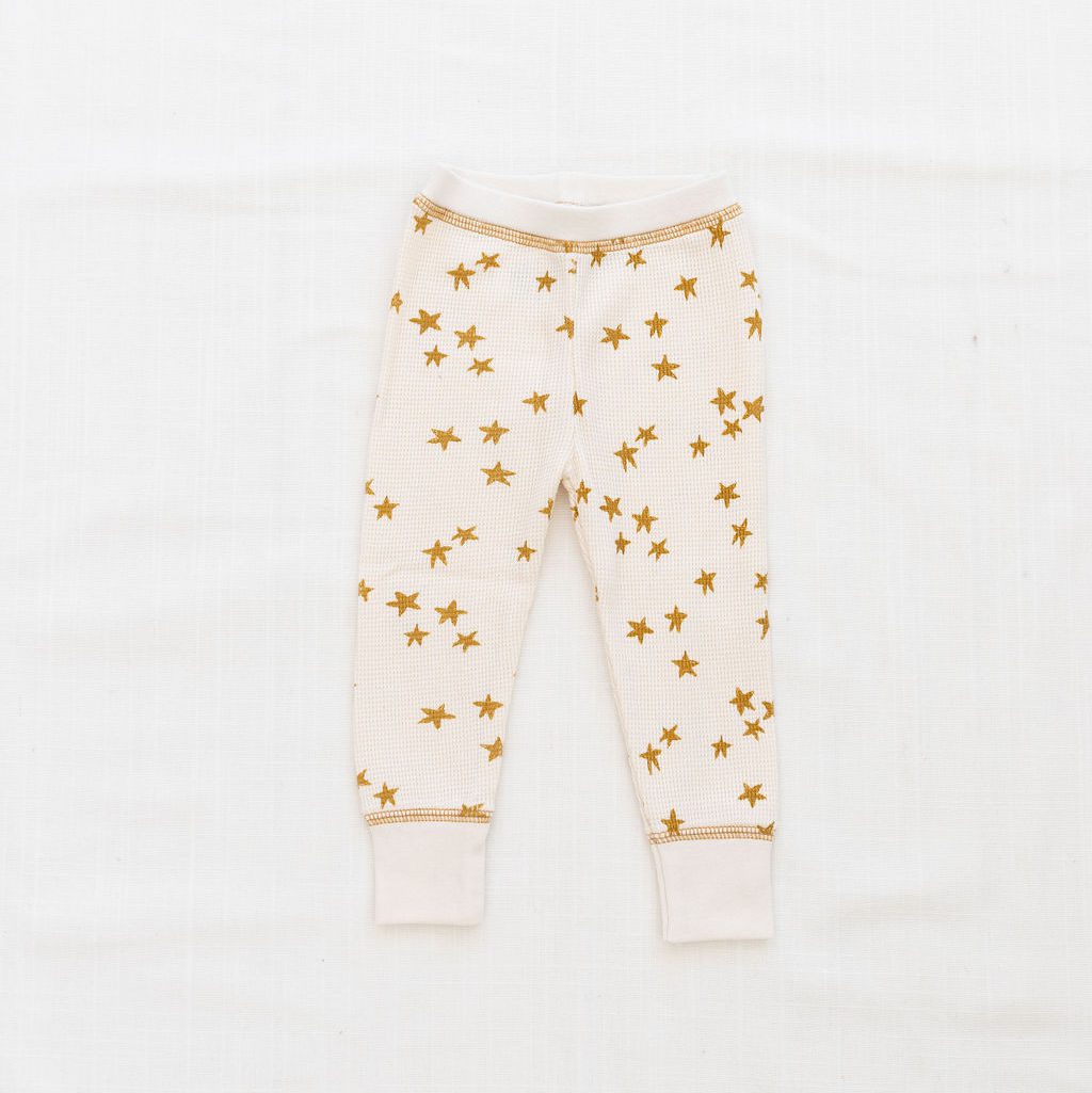 Waffle Henley Top & Pant | Starry Sky