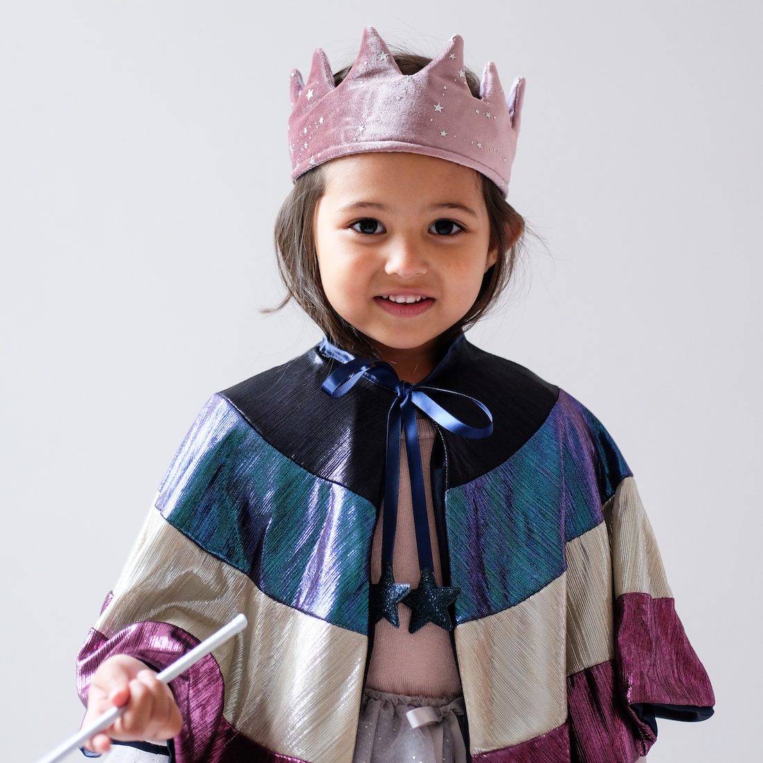 Mystical velvet crown | Pink