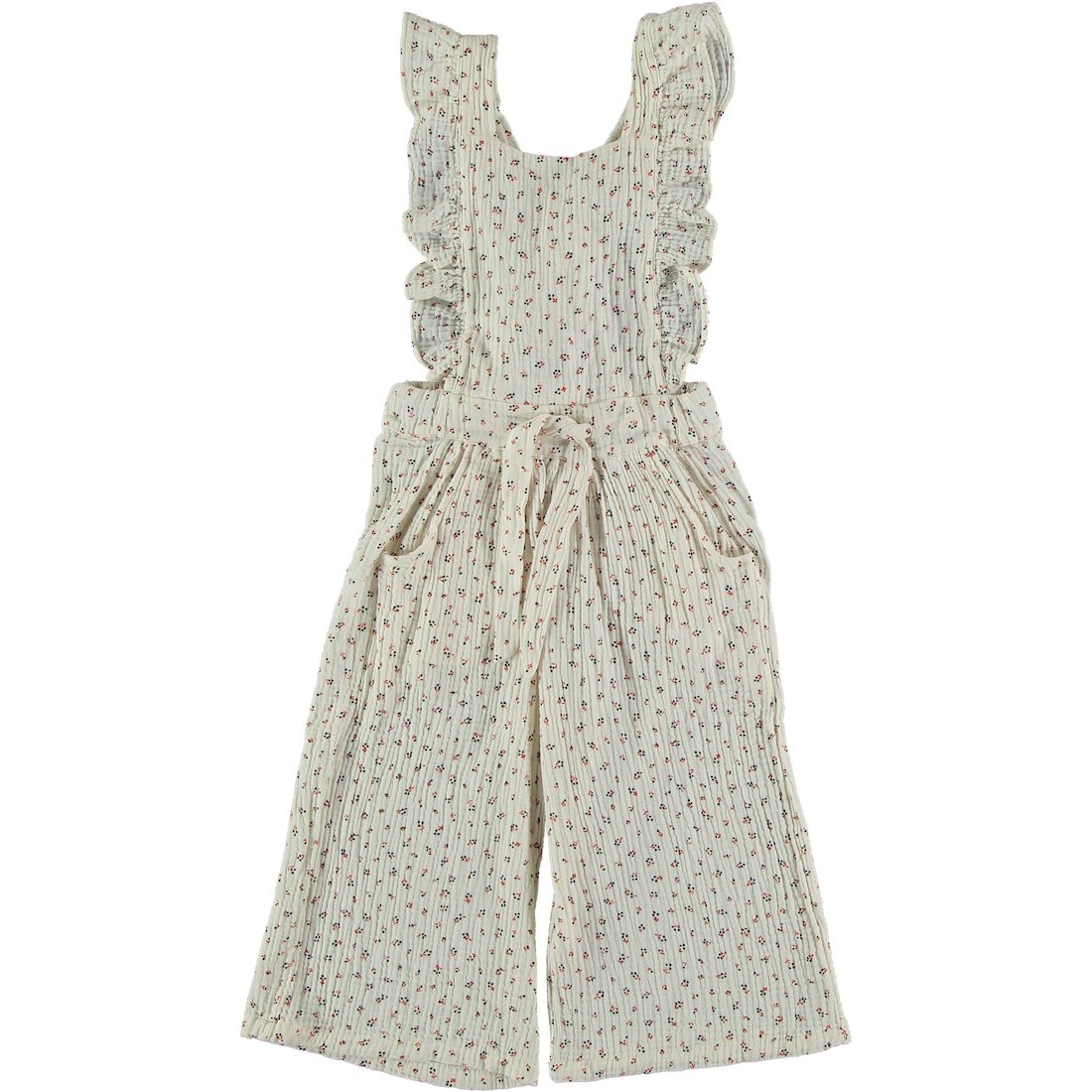 Ivory Liberty Gauze Jumpsuit