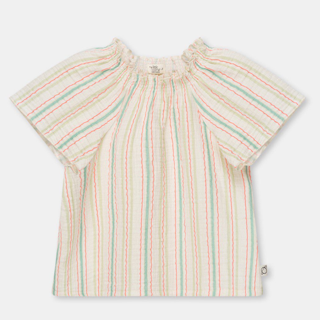 Jannet Muslin Blouse & Phoebe Twill Shorts