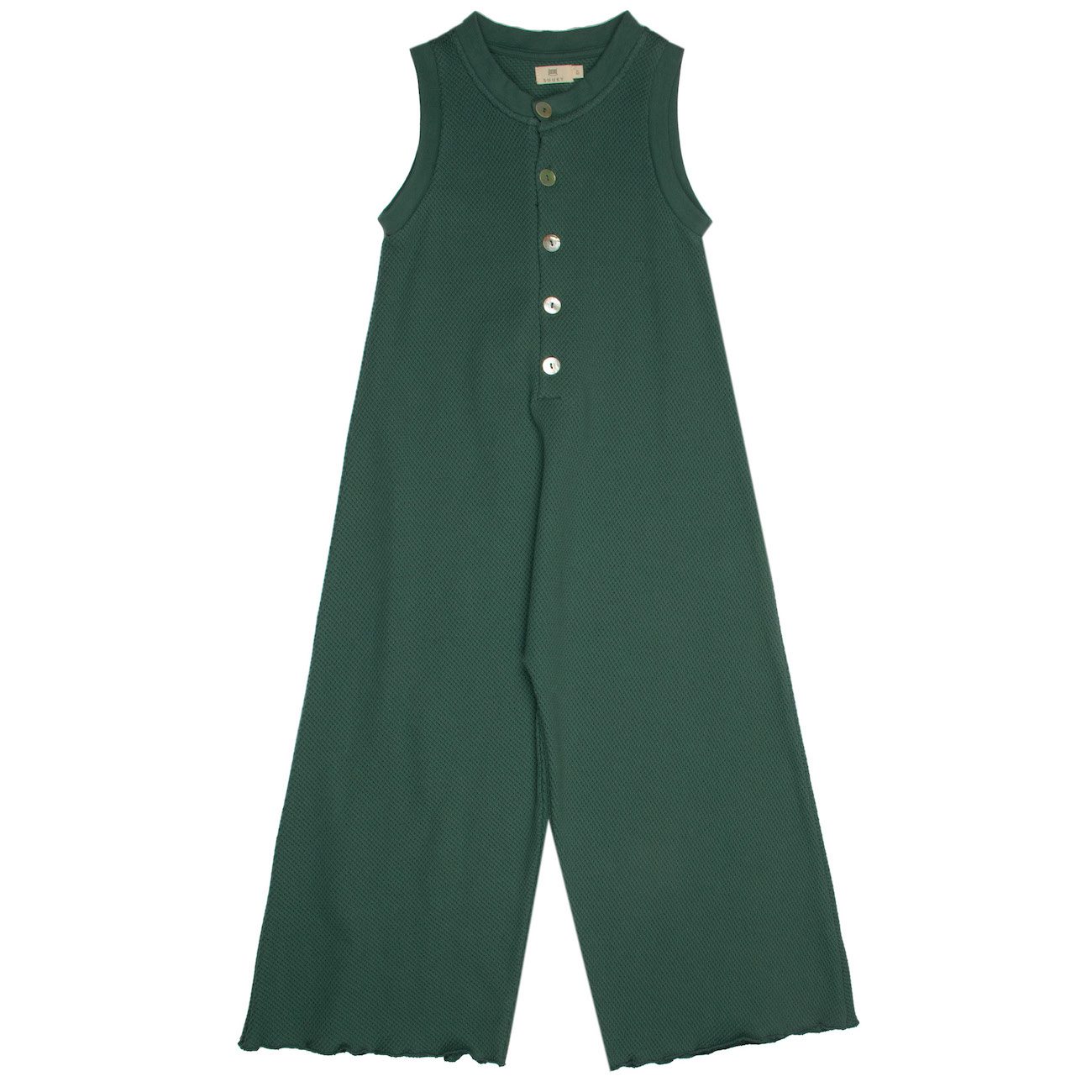 Jersey Jacquard Jumpsuit | Ceramic