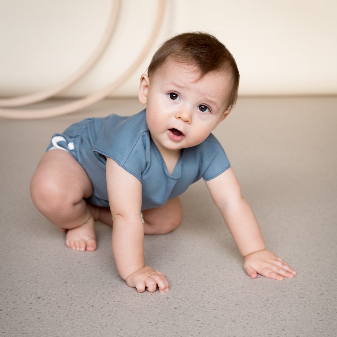 Joa Jumpsuit | Smoke Blue