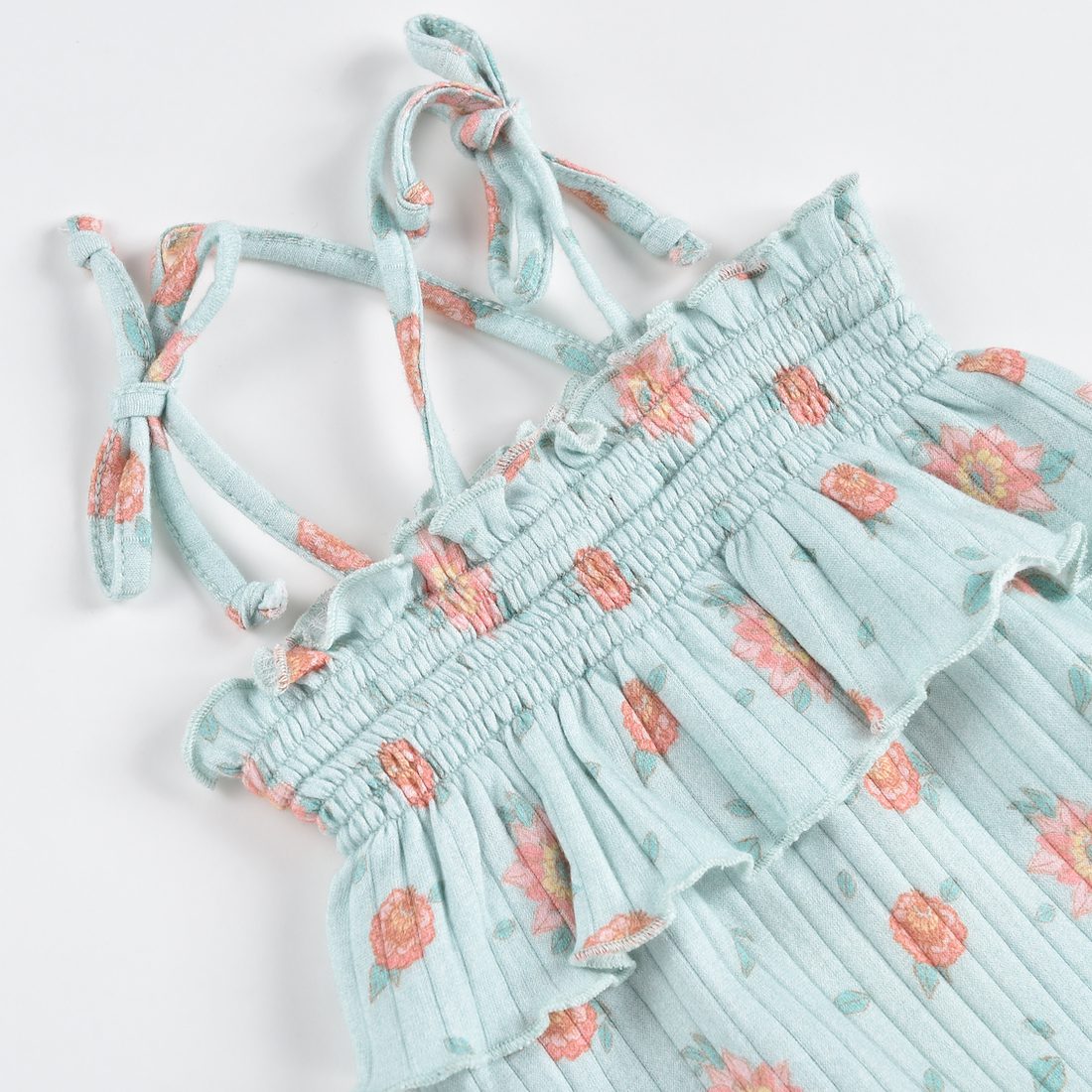 Jumpsuit Abha Vintage Blue Flowers