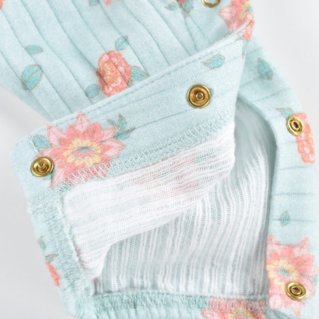 Jumpsuit Abha Vintage Blue Flowers