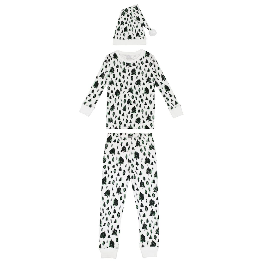 Holiday Kids PJ & Cap Set | Oh Xmas Tree