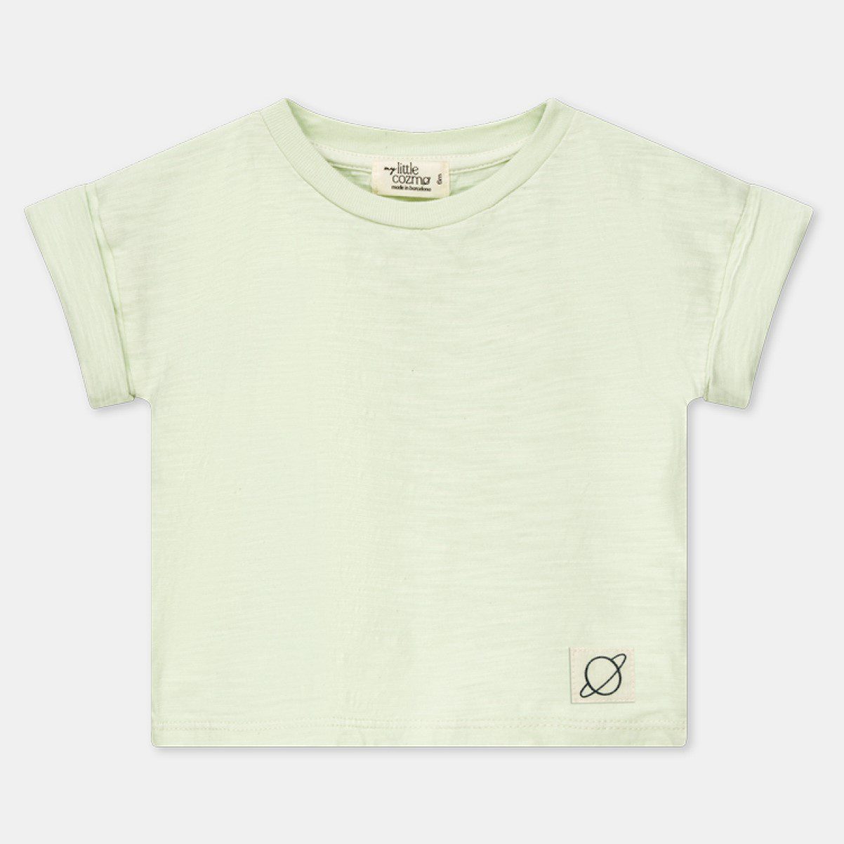 Kit Slub Dropped Shoulder Tee