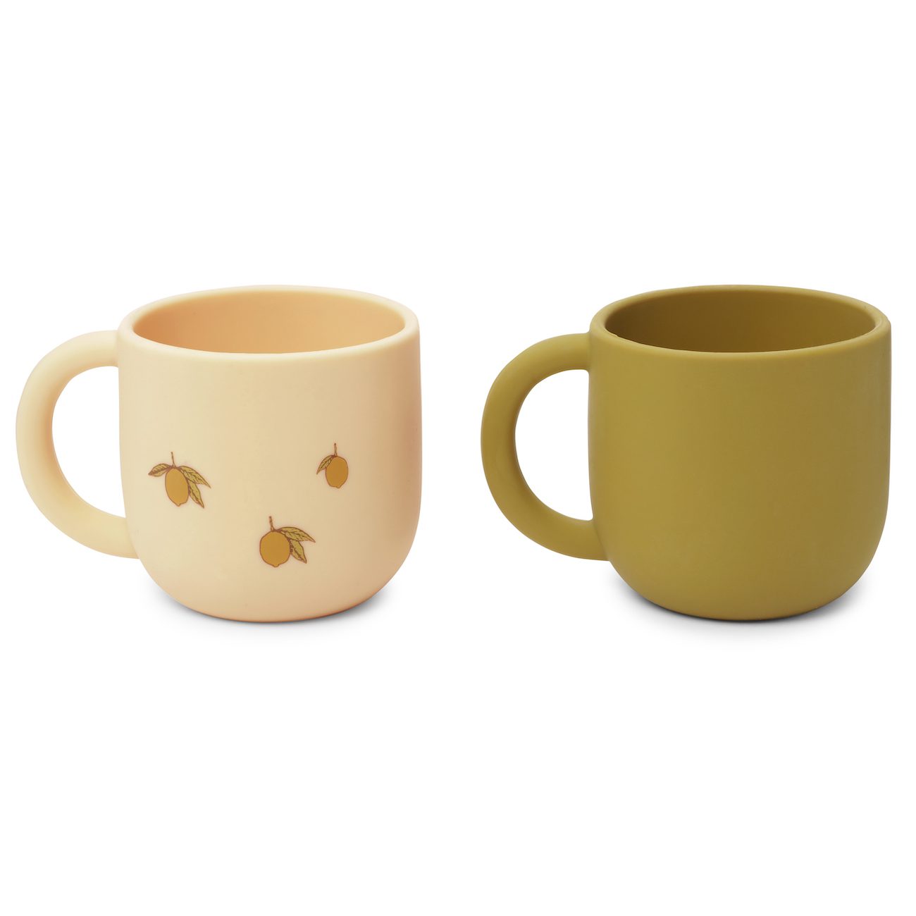 2 Pack Silicone Cup Set | Lemon