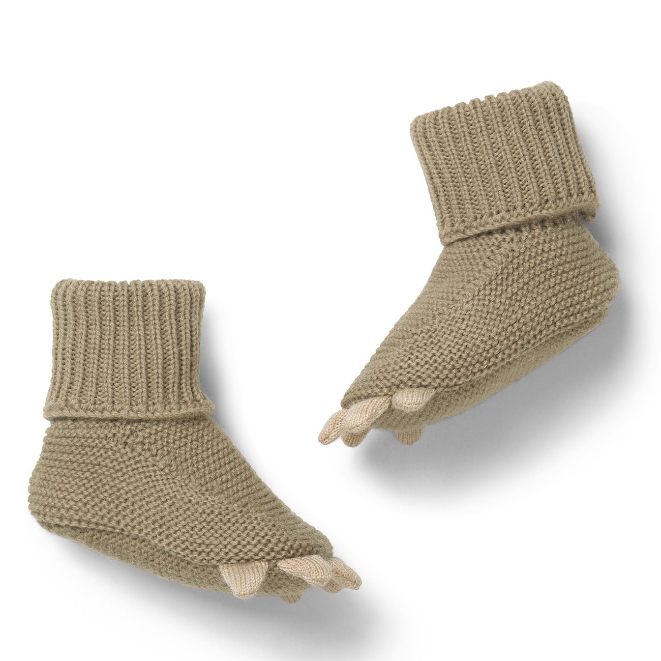 Dino Booties | Covert Green