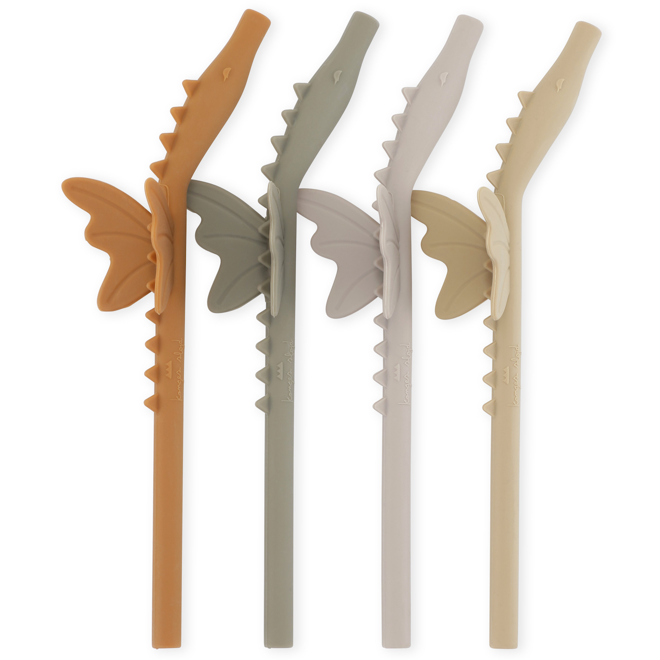 4 Pack Silicone Sip Straw | Dragon