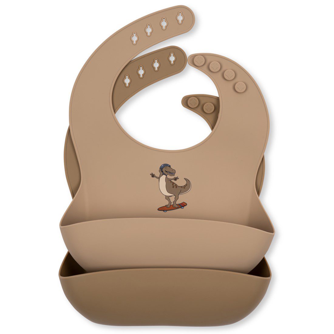 2 Pack Silicone Bib | Skateosaurus
